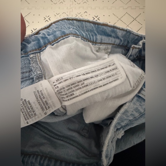 Abercrombie &‎ Fitch Ultra High Rise 90s Straight Jean 32/14R - Picture 7 of 8